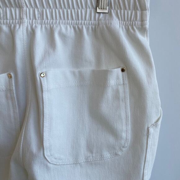 NWT Lysse Repreve Summer Crop Cargo Jogger White Sold Out In Store sz S - Picture 9 of 13